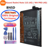 2025 Years BN5D Original Battery For Xiaomi Redmi Note 11S 11 S 4G / M4 Pro M4Pro 4G 5000mAh Phone Battery Bateria Batteries